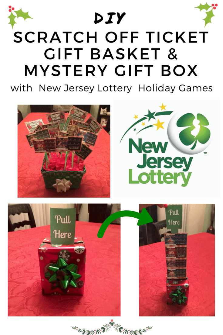 DIY Lottery Ticket Gift Basket & Mystery Gift Box.