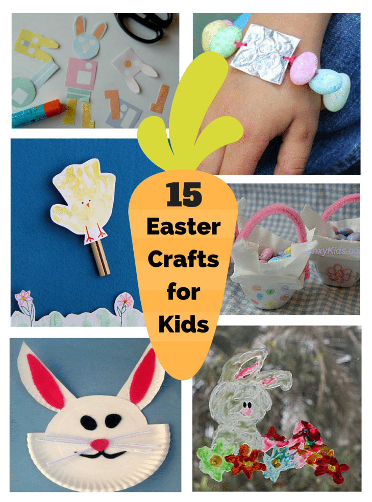 15+ Simple & Sweet Easter Crafts for Kids – Craftivity Designs