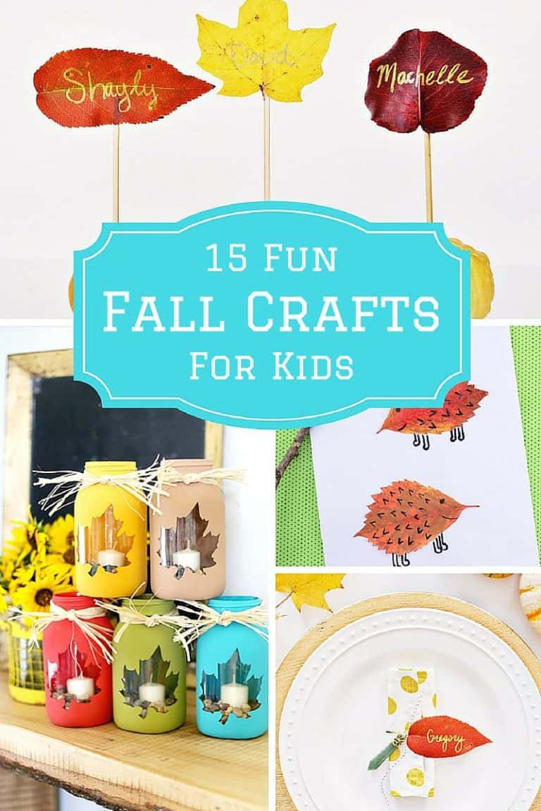13 Fun Fall Crafts for Kids