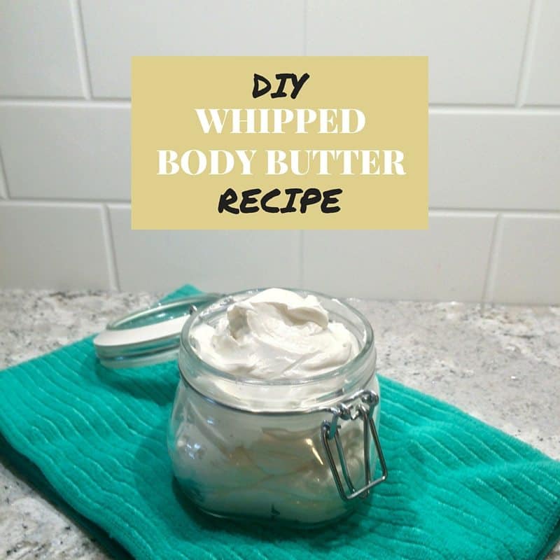 DIY Whipped Body Butter Recipe Crayons & Cravings