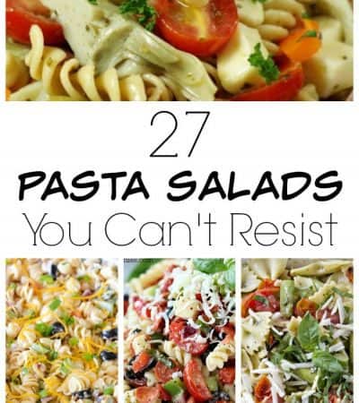 27 Pasta Salads Pin