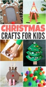 43 Creative Christmas Crafts For Kids