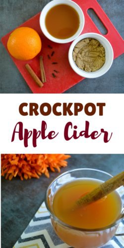Crockpot Apple Cider Recipe