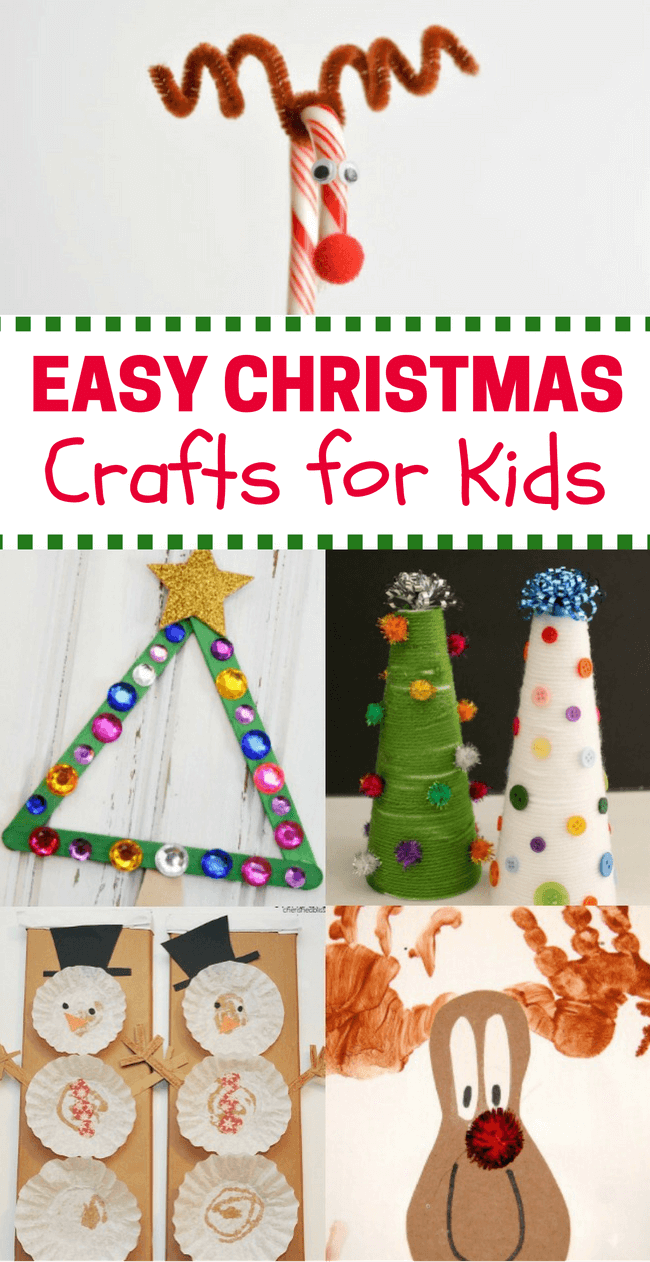 55 Easy & Fun Christmas Crafts For Toddlers Age 2, 3 & 4  Christmas crafts  for toddlers, Toddler arts and crafts, Preschool christmas crafts