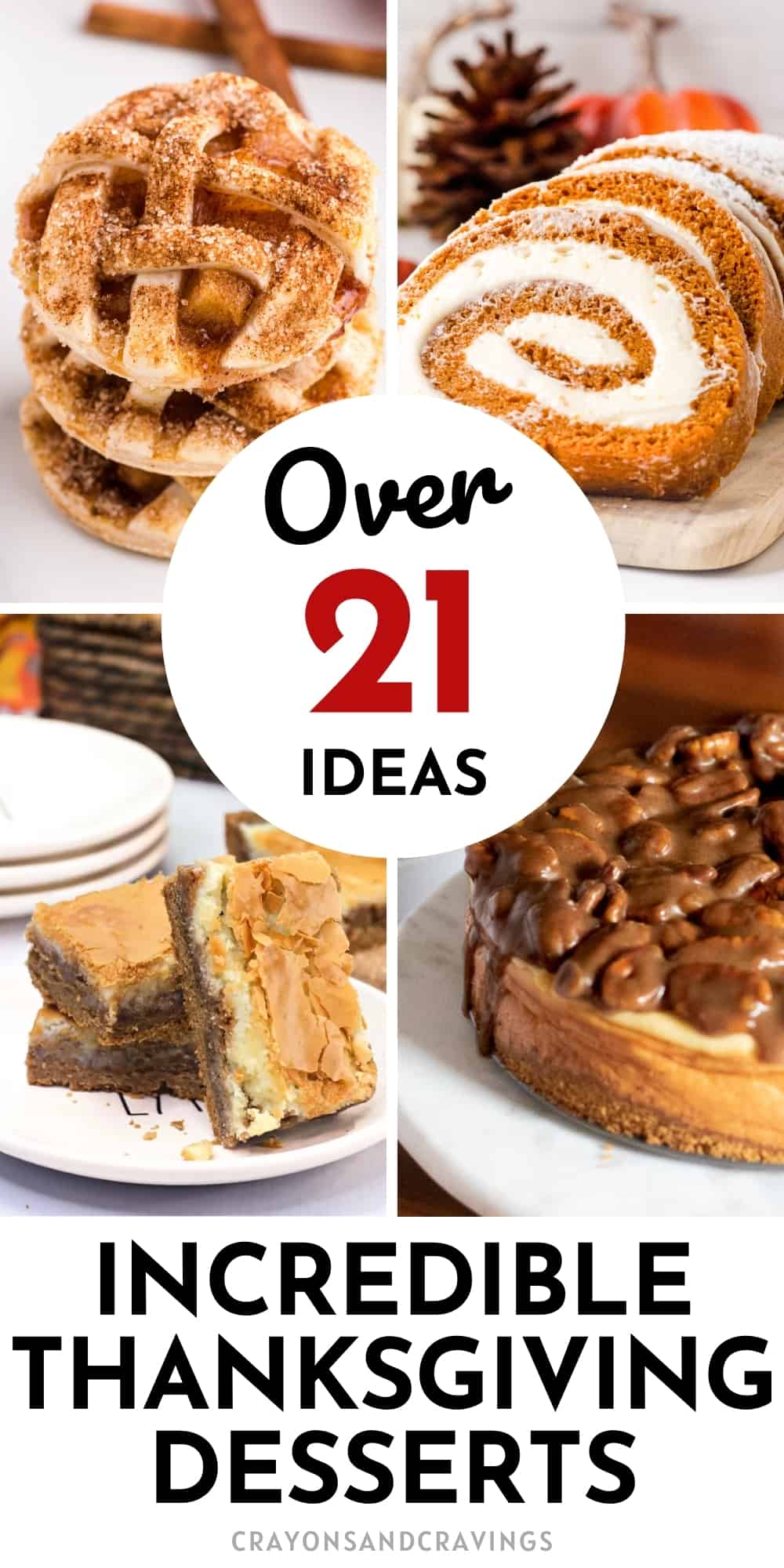 Over 21 Thanksgiving Dessert Ideas