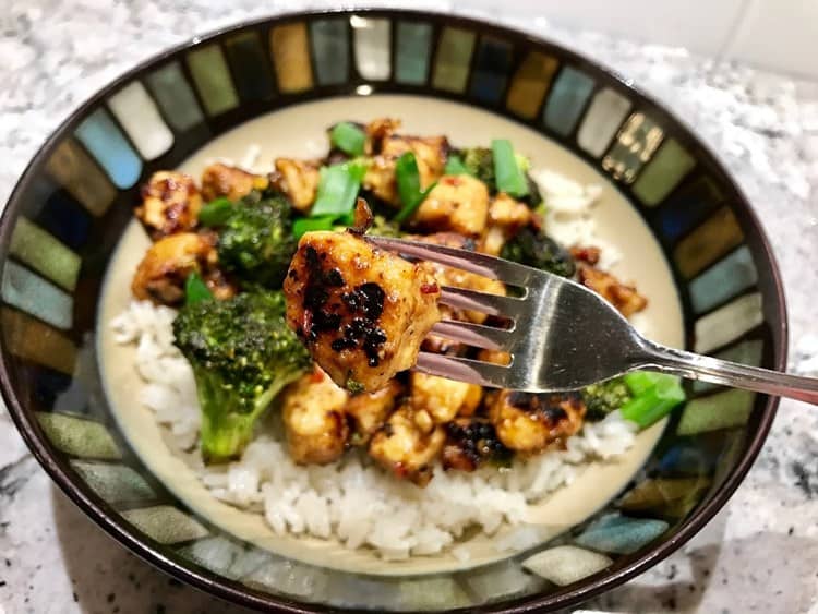 spicy-hoisin-chicken-broccoli-with-garlic-rice-via-blue-apron