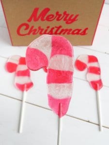 Candy Cane Suckers