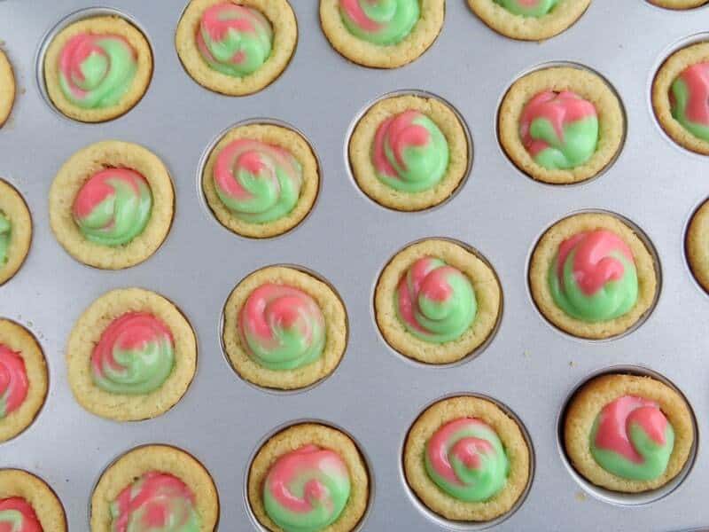 Sugar Cookie Pudding Cups In Process