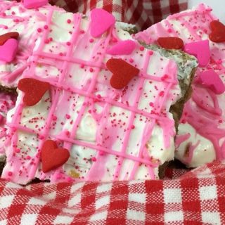 Although I like to call this sweet treat Valentine's Day Bark, others refer to it as Valentine's Day Crack due to how deliciously sweet and addicting it is.