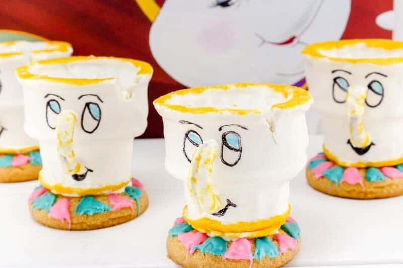 Chip the Teacup - A Beauty and the Beast Inspired Dessert