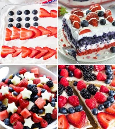 4th of July Fruit Recipes.