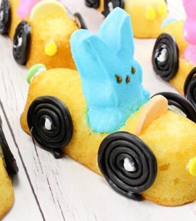 DIY Edible Easter Peeps Cars - With Step-By-Step Images and Instructions