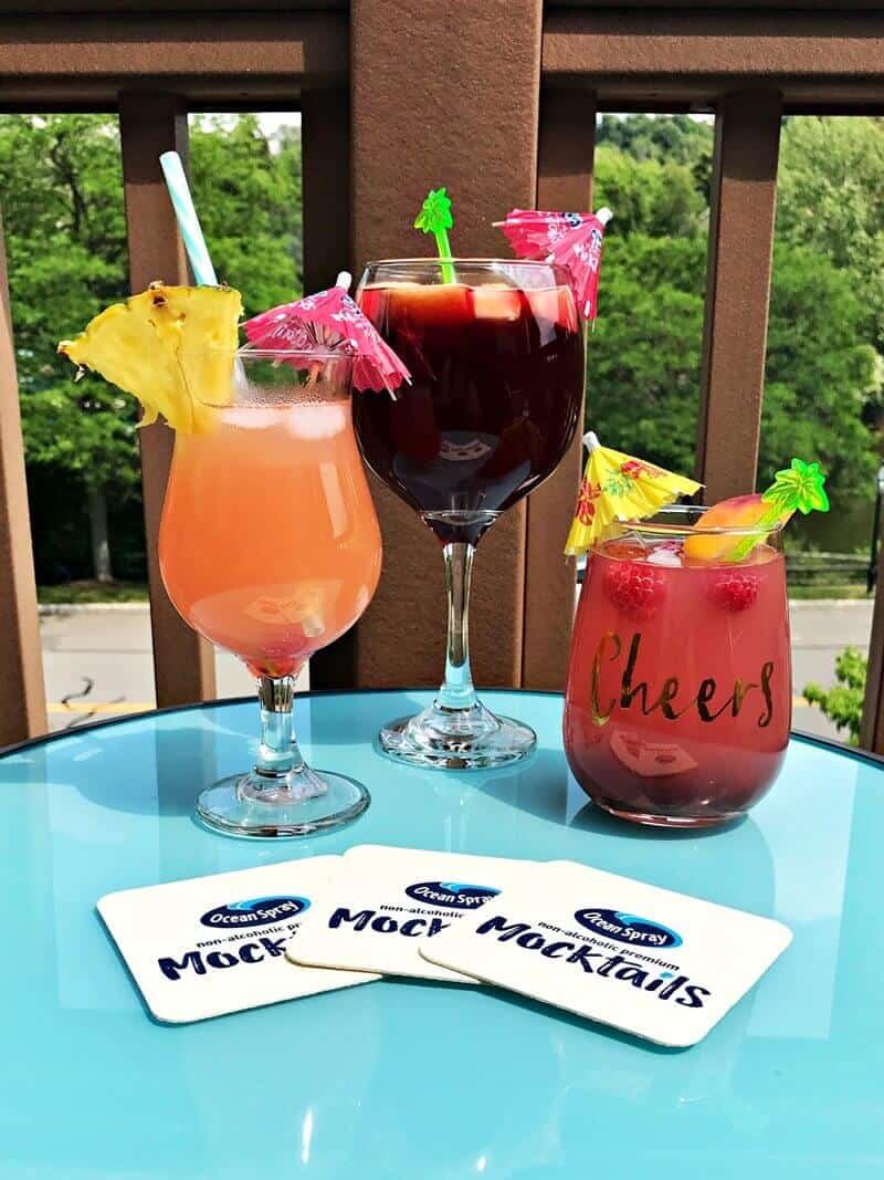 Relaxing While Pregnant With Non Alcoholic Ocean Spray® Mocktails