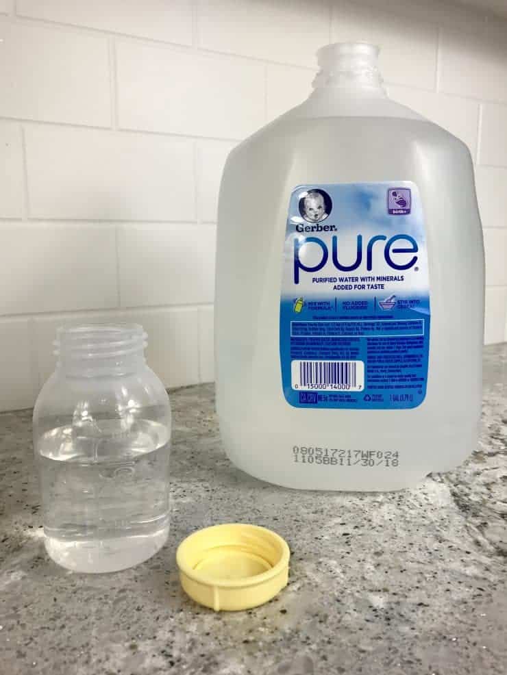 Gerber Pure Water and Bottle