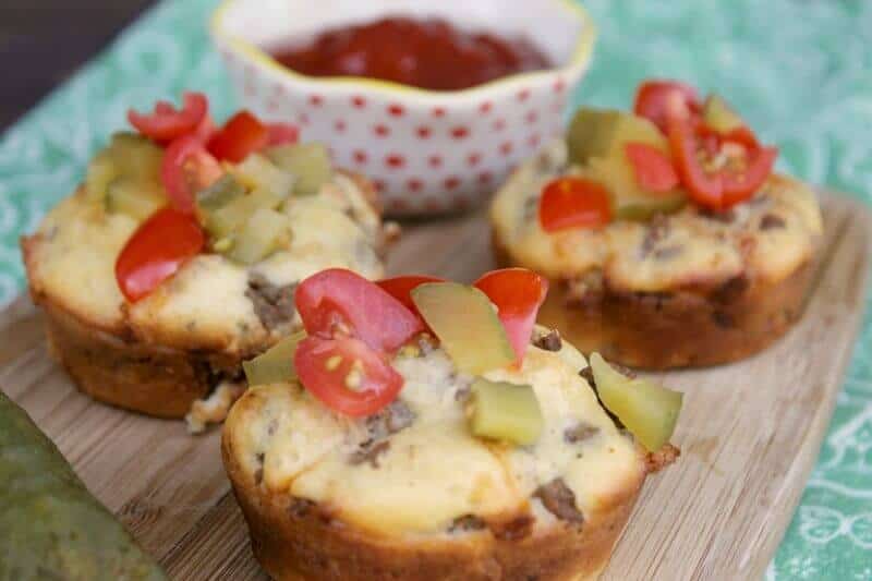 Loaded Cheeseburger Muffin Cups