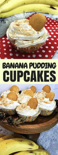 Banana Pudding Cupcakes.