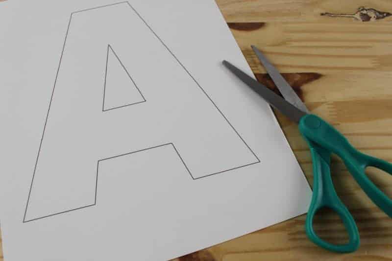This letter A craft for toddlers and preschoolers with printable template is part of our new letter of the week craft series. Letter A is for anchor.