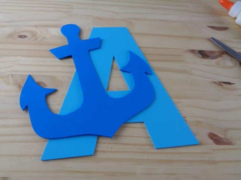 This letter A craft for toddlers and preschoolers with printable template is part of our new letter of the week craft series. Letter A is for anchor.