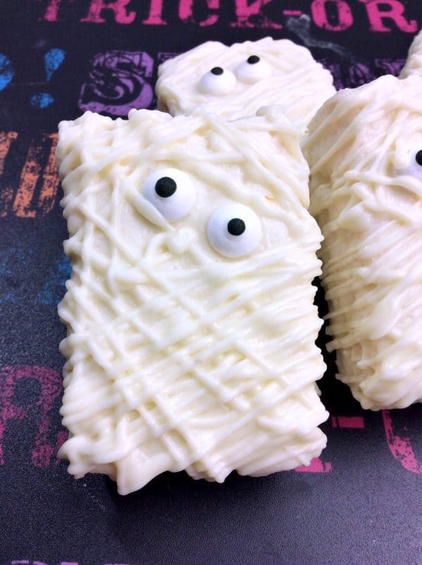 Mummy Rice Krispie Treats
 Mummy Rice Krispie Treats Easy 3 Ingre nt Recipe