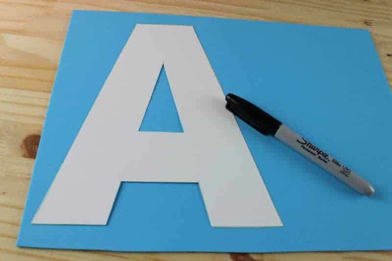 This letter A craft for toddlers and preschoolers with printable template is part of our new letter of the week craft series. Letter A is for anchor.