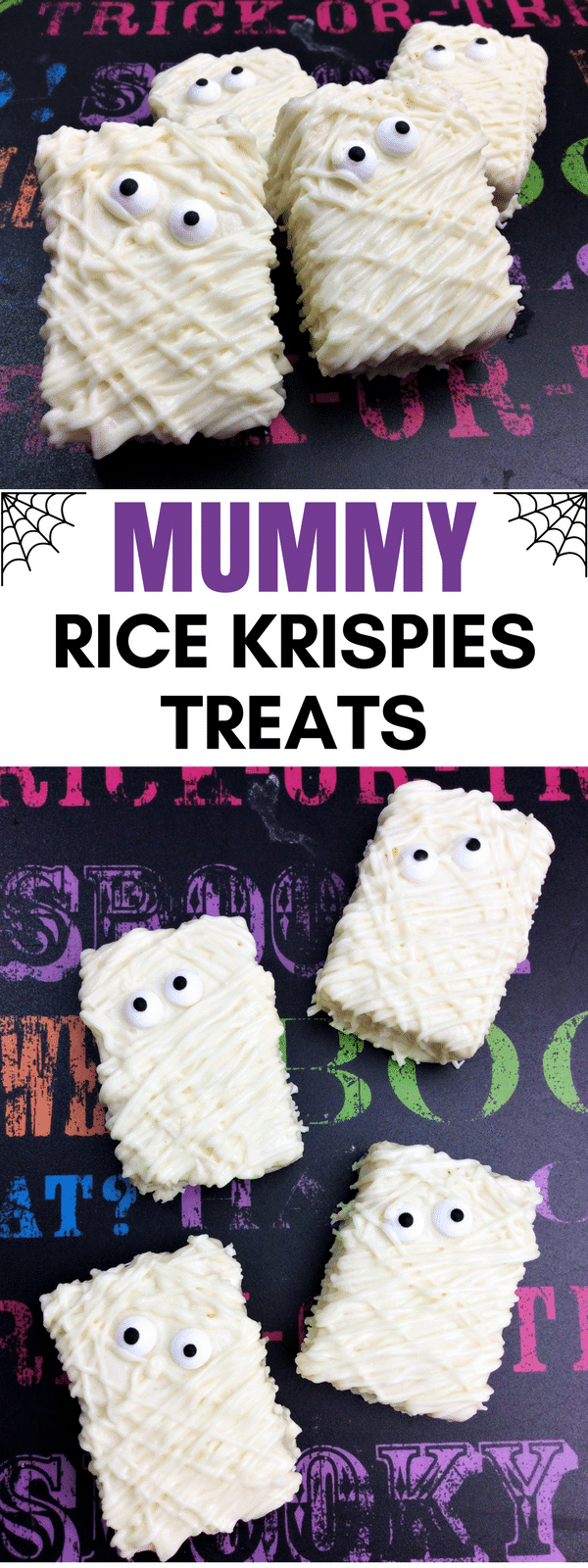 Mummy Rice Krispie Treats.