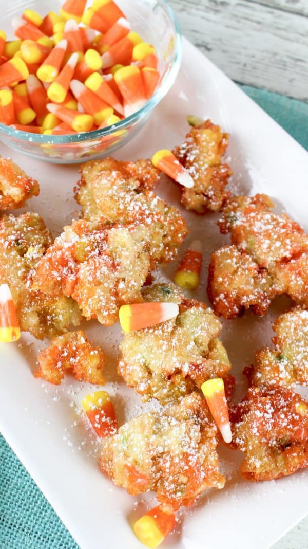 Candy Corn Recipe
 Funfetti Fried Candy Corn Recipe