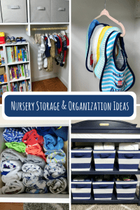 Nursery Storage and Organization Ideas
