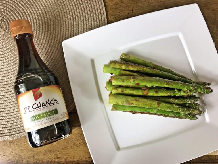 Pan Seared Asparagus With Soy Sauce and Garlic Recipe