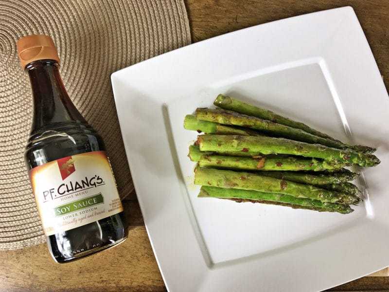 Pan Seared Asparagus With Soy Sauce and Garlic Recipe