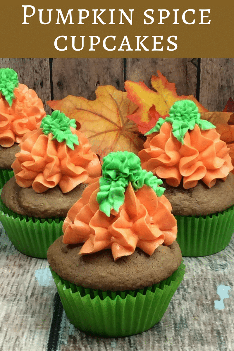 Pumpkin spice cupcakes.