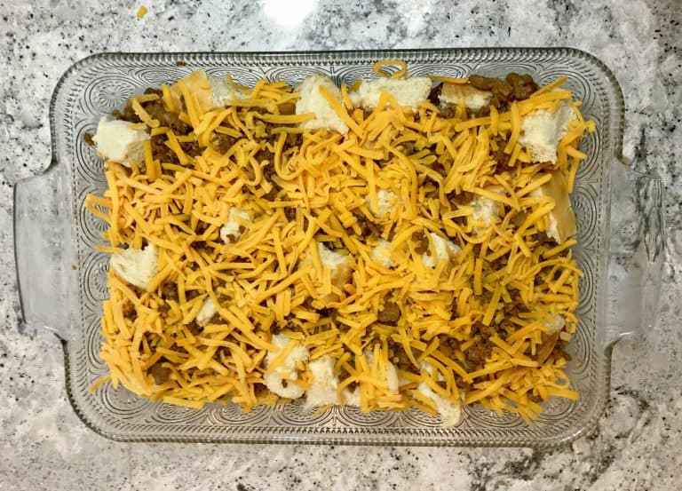 Cheesy Vegetarian Overnight Breakfast Casserole Recipe