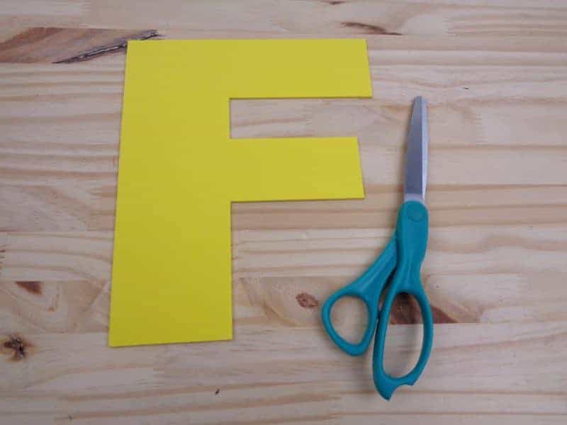 This letter F is for fire craft with printable template is part of our letter of the week craft series, designed to foster letter recognition in toddlers and preschoolers.