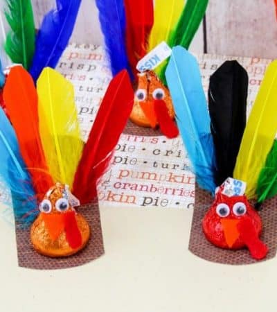 Are you looking for a fun Thanksgiving craft for your kids? This Chocolate Kiss Turkey Thanksgiving Craft is fun and easy to make. The kids will love them! After all, what is better than a craft that includes candy?