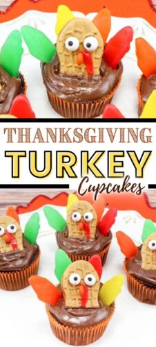 Thanksgiving Turkey Cupcakes