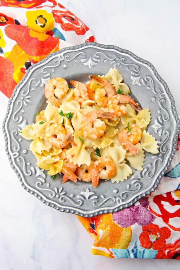 Instant Pot Shrimp Scampi Recipe