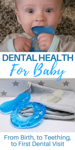 I am sharing the information on dental health for babies that I learned with other new and expecting parents, so that they can be best prepared to safely care for their babies gums and teeth.