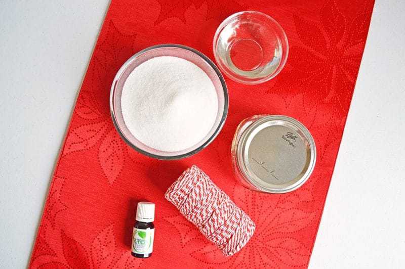 Are you looking for an incredibly easy peppermint sugar scrub recipe? This DIY peppermint sugar body scrub can be made in less than 10 minutes, and with only three ingredients.