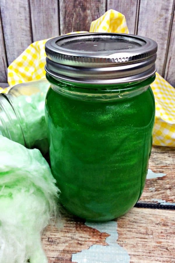 Homemade Green Cotton Candy Moonshine Recipe