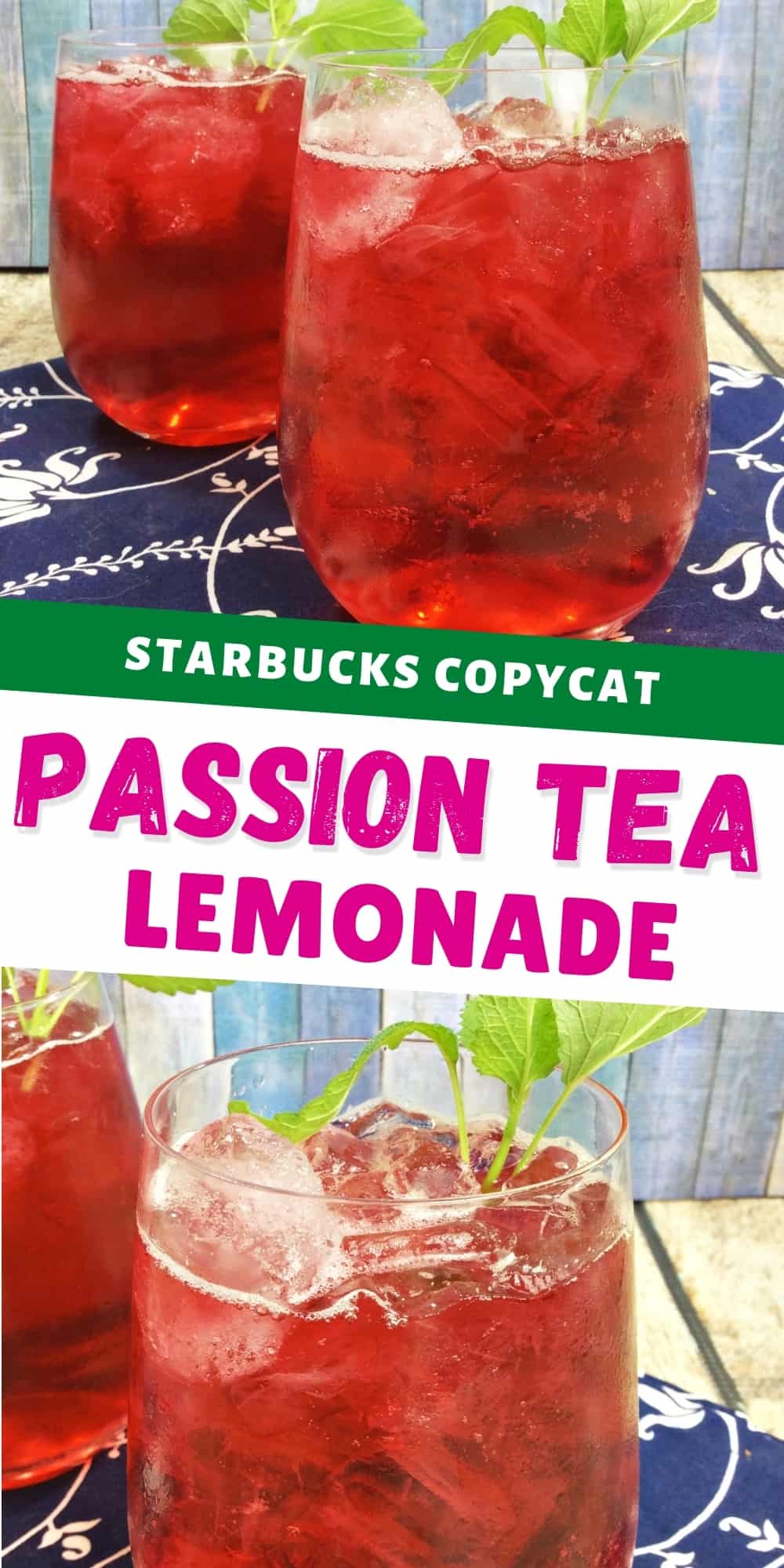 Starbucks Copycat Passion Tea Lemonade