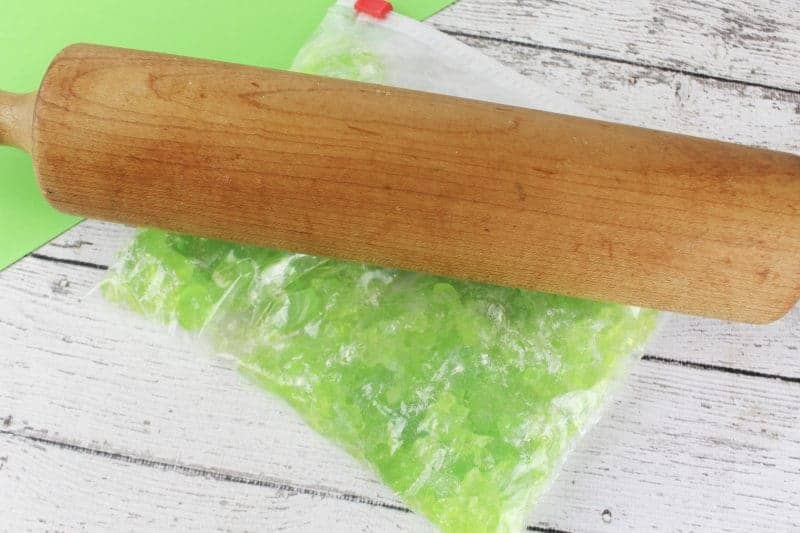Green shamrock Jolly Rancher lollipops will make the perfect treat for your St. Patrick's Day party. They are as easy to make as crushing the candies, placing them in the mold, and popping them in the oven!