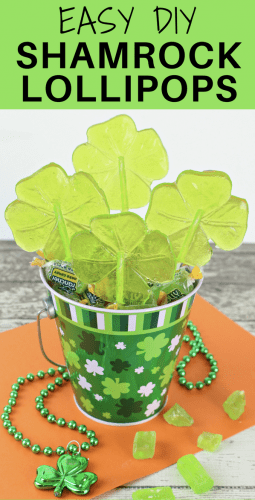 Easy DIY Shamrock Lollipops