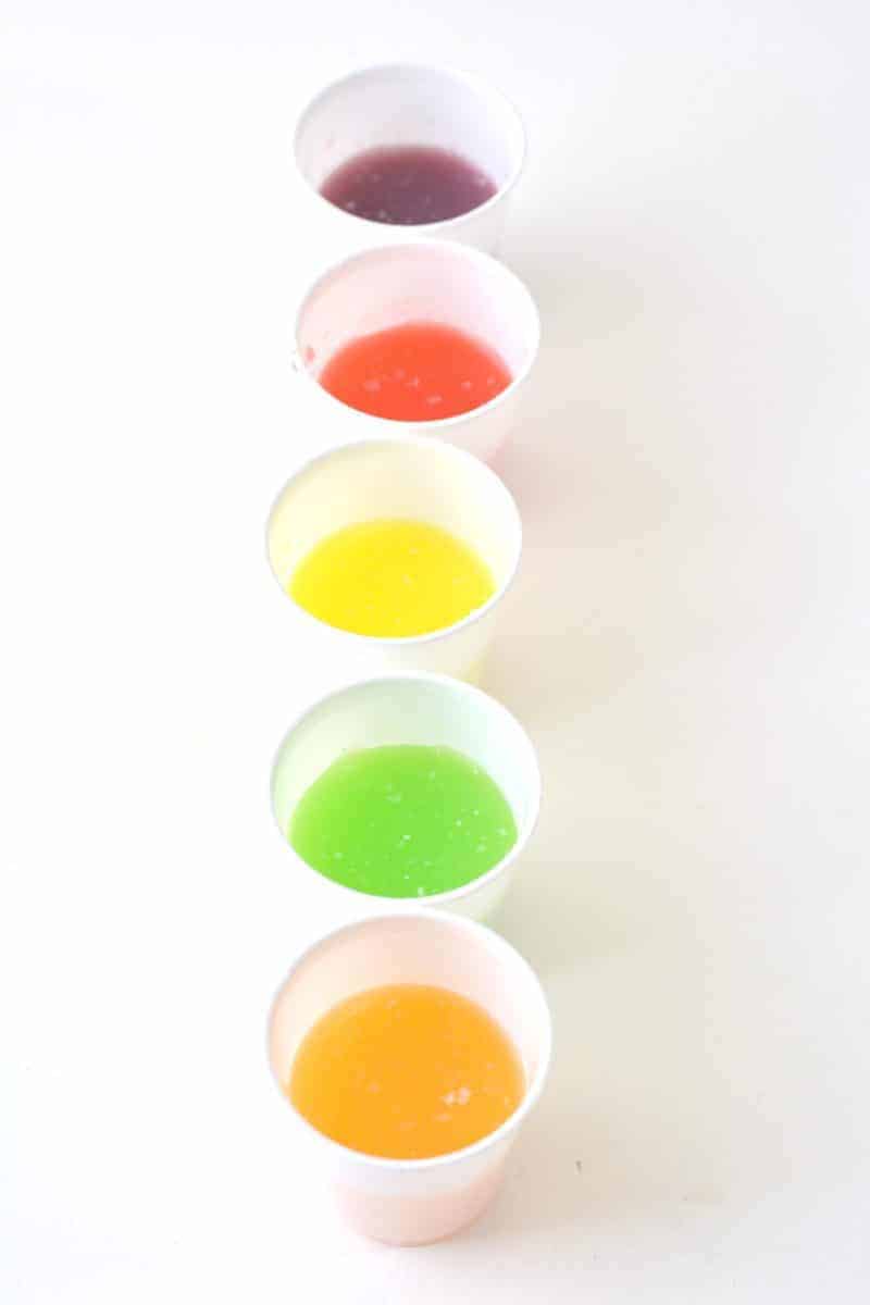 Looking for a fun Easter kids activity?! How about making 2-ingredient watercolor paint with Skittles candies?! See how to make skittles paints and download a free printable Easter egg coloring page.