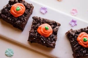 Carrot Patch Brownies