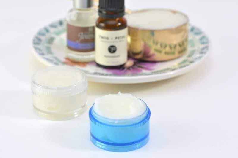 This 3-Ingredient Peppermint Lavender Homemade Vapor Rub is easy to make at home using essential oils. You will love how this all-natural DIY essential oil chest rub helps to relieve congestion.