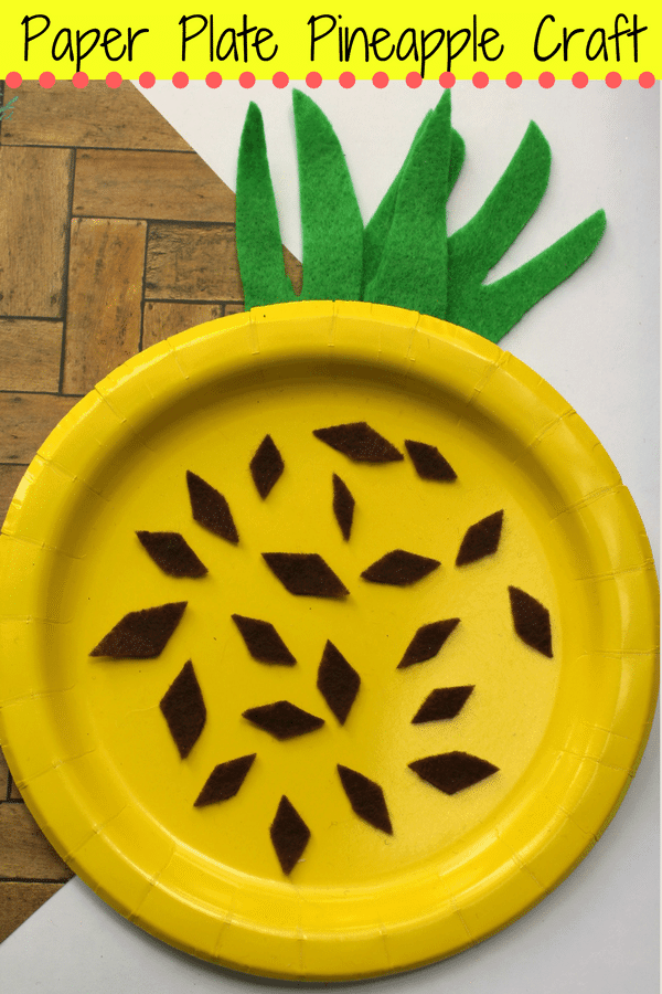 Summer Paper Plate Crafts