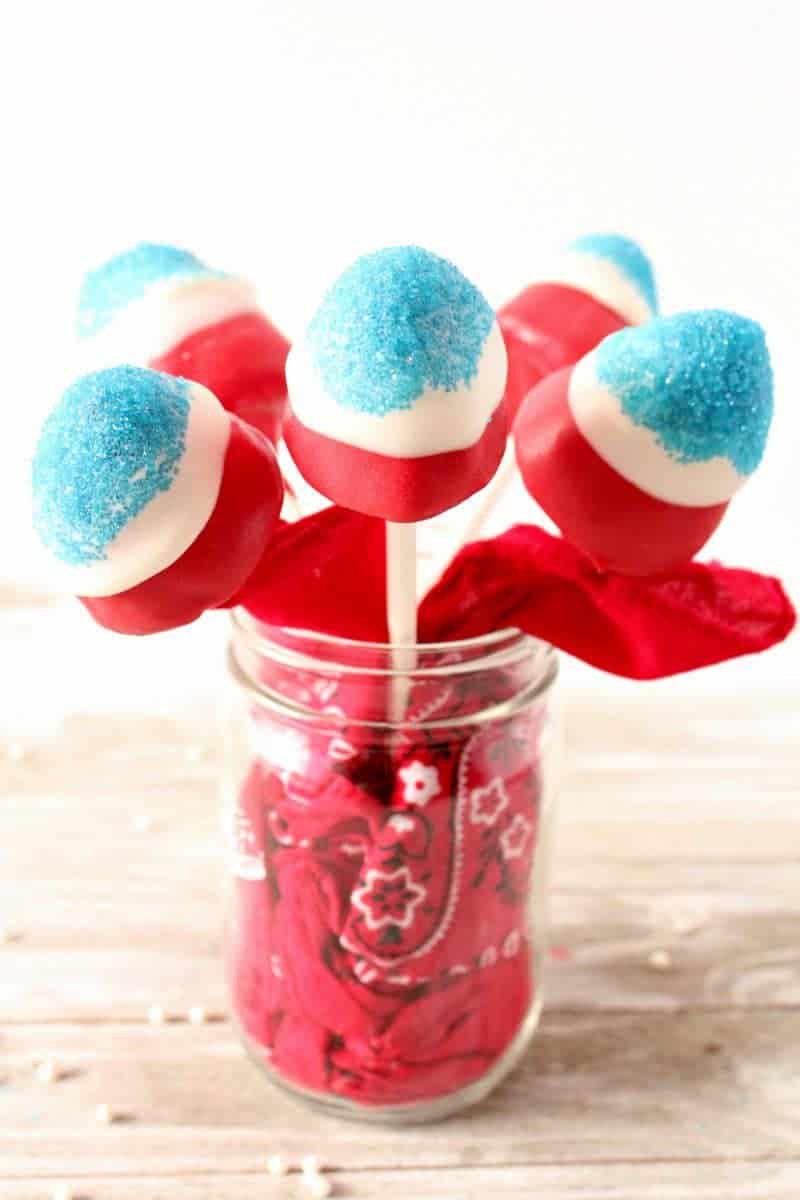 Easy 4th of July Firecracker Strawberry Pops Recipe