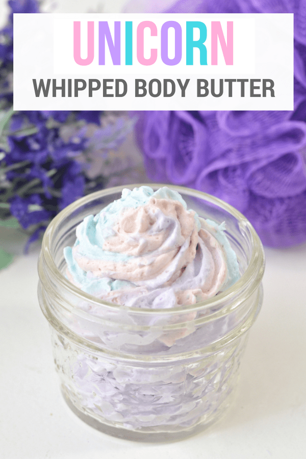How to Make DIY Unicorn Whipped Body Butter