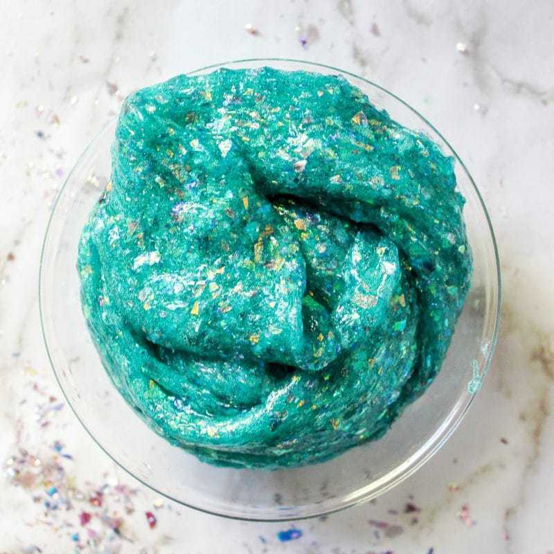 Easy Glitter Slime Recipe Without Borax