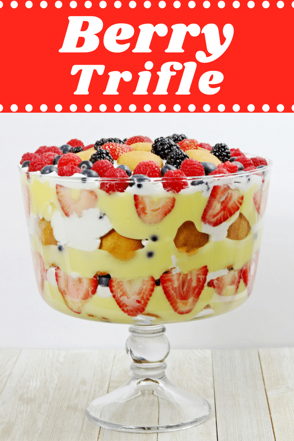 Patriotic Berry Trifle Recipe