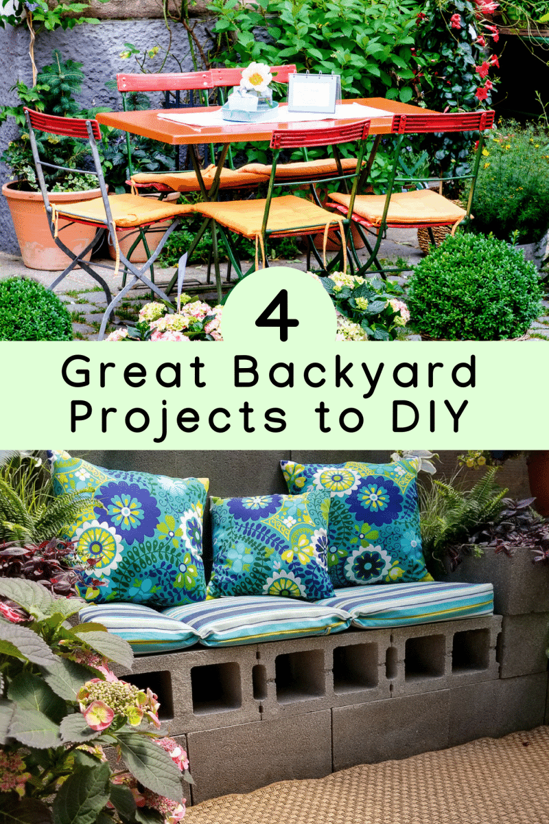 4 Awesome DIY Backyard Projects To Start This Weekend